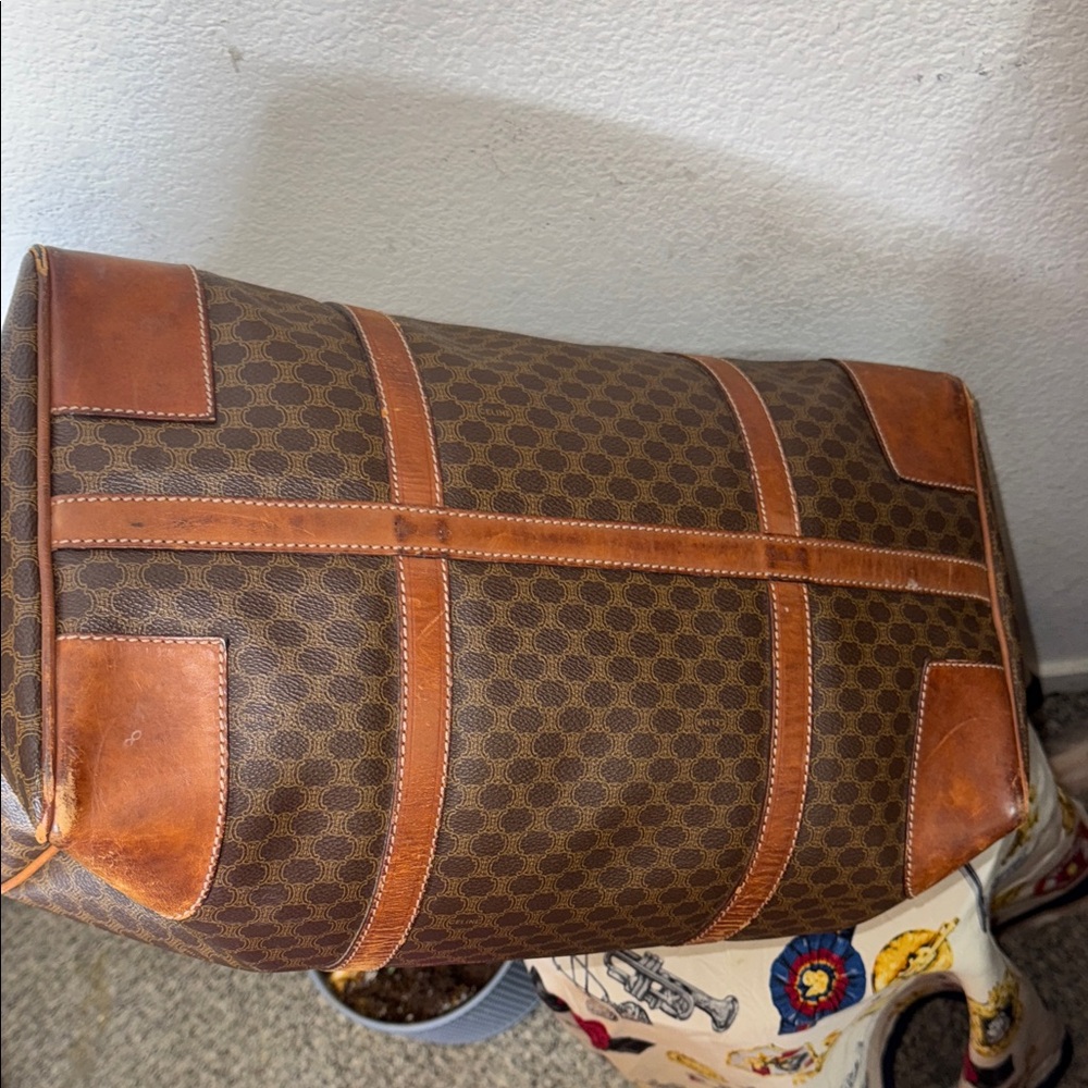 Celine Brown Leather Duffel Bag❤️ - Picture 8 of 16